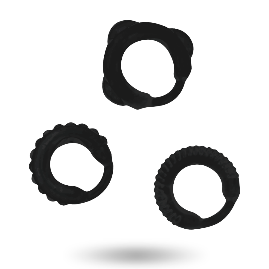 Schwarzes C-Ring-Set