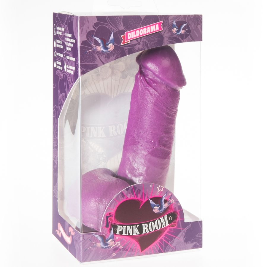 Nao realistischer Dildo lila 16 cm