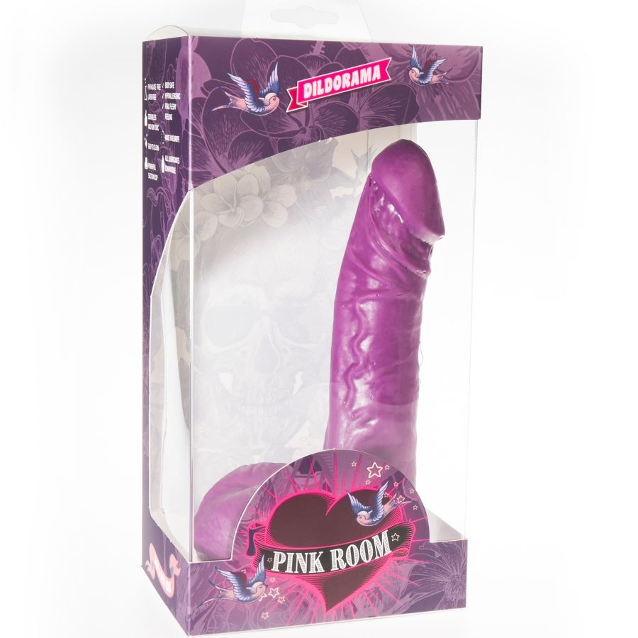 Eban realistischer lila Dildo 19 cm