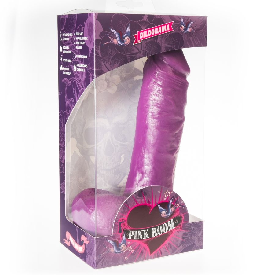 Anton realistischer Dildo lila 21,5 cm