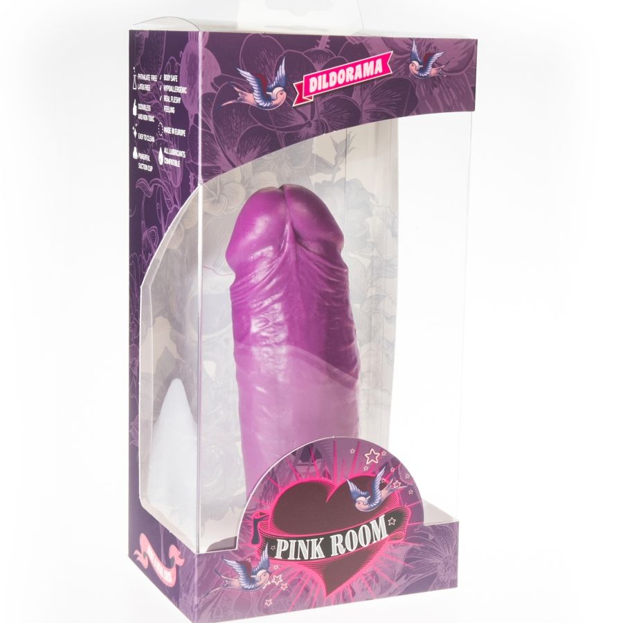 Dael realistischer lila Dildo 18,5 cm