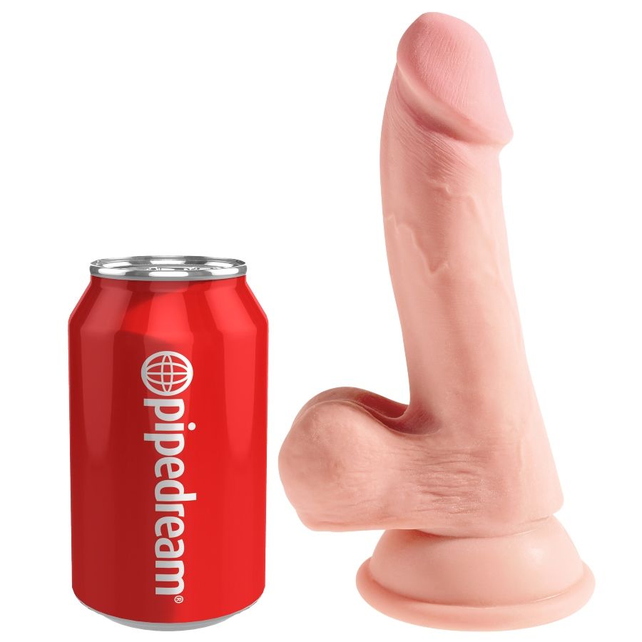 Dildo mit dreifacher Dichte, 14 cm