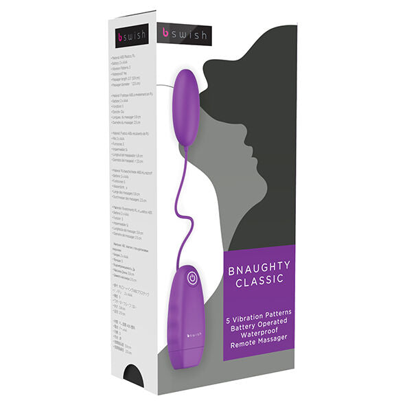 Bnaughty klassischer Bullet vibrierender lila