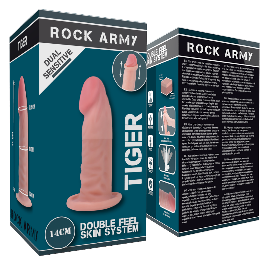 ROCKARMY - DOPPELDICHTE TIGER 14 CM -O- 4,46 CM