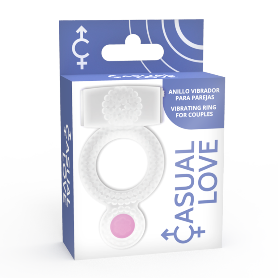 Transparenter Double Pleasure Ring