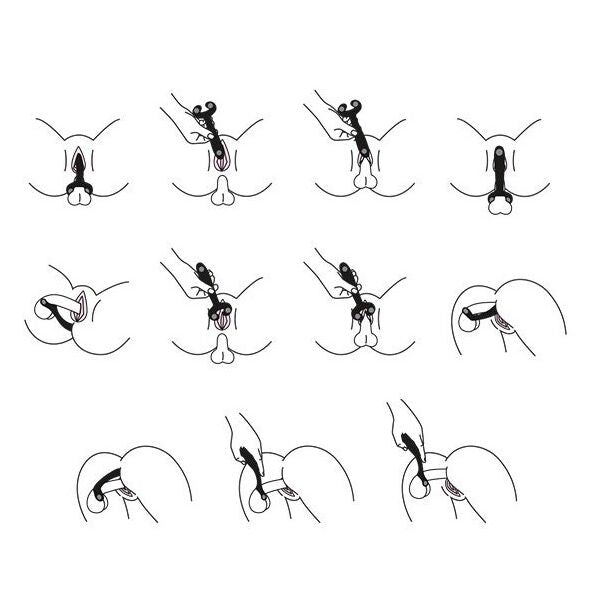 SATISFYER – ENDLOSER SPASS MULTIVIBRATOR 3 SCHWARZ