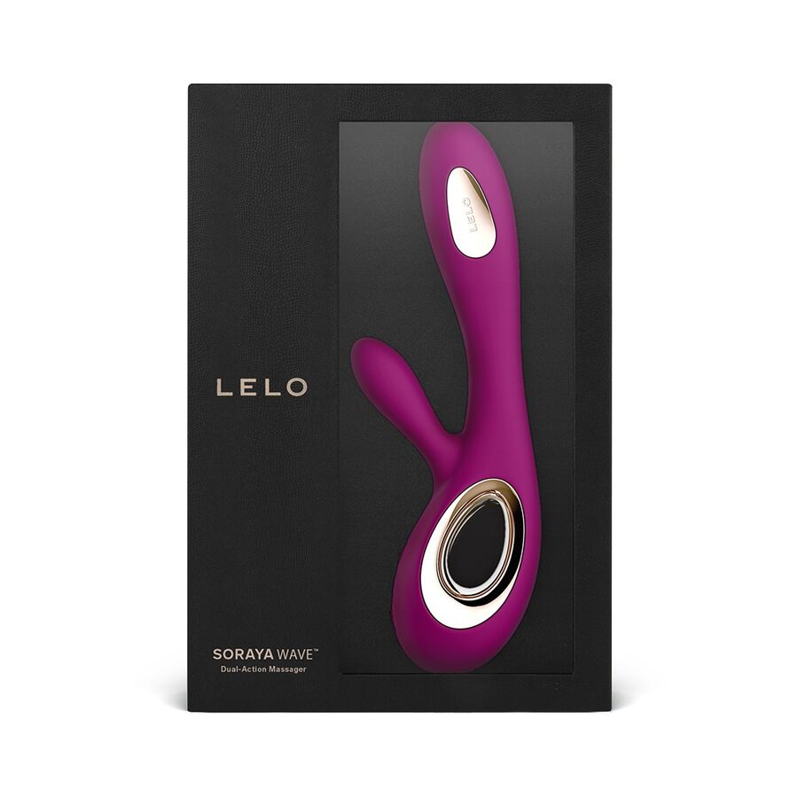 LELO - SORAYA WAVE RABBIT VIBRATOR DEEP PINK
