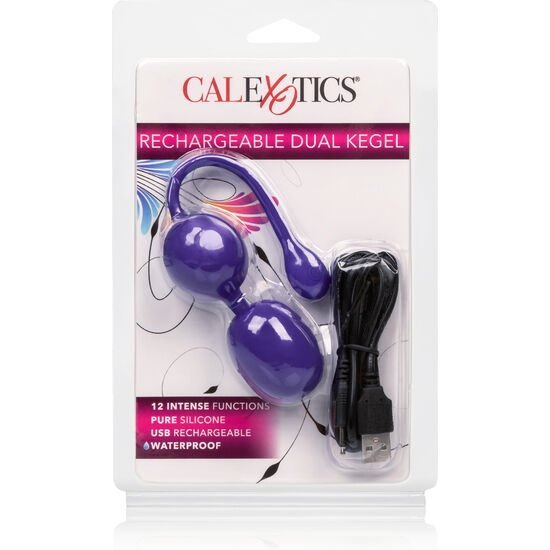 CALEXOTICS - WIEDERAUFLADBARER DOPPEL-KEGEL-STÜCK LILA
