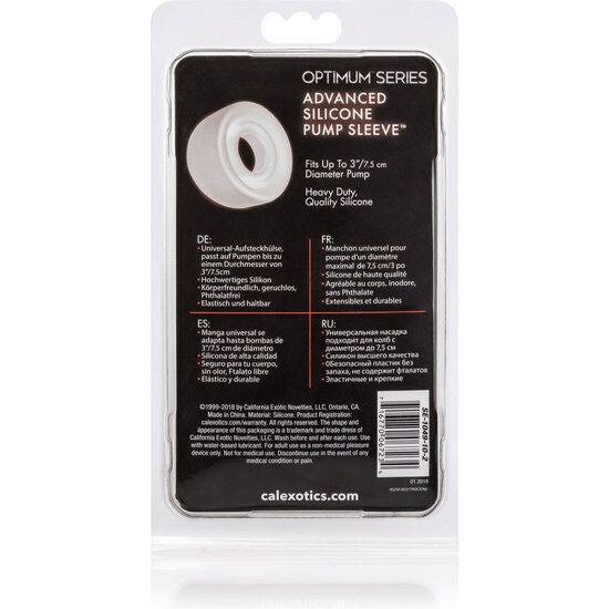 CALEXOTICS - ADV TRANSPARENTE SILIKON-PUMPENHÜLLE