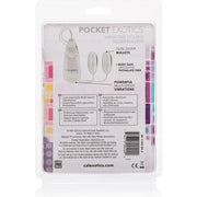 Silbernes Duo vibrierende Bullets