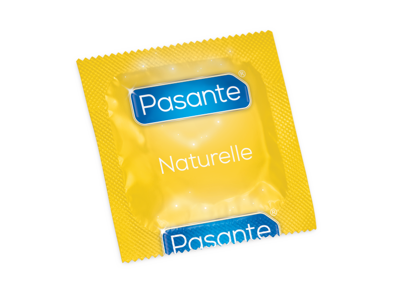 PASANTE – NATÜRLICHE KONDOME, 3ER-PACKUNG