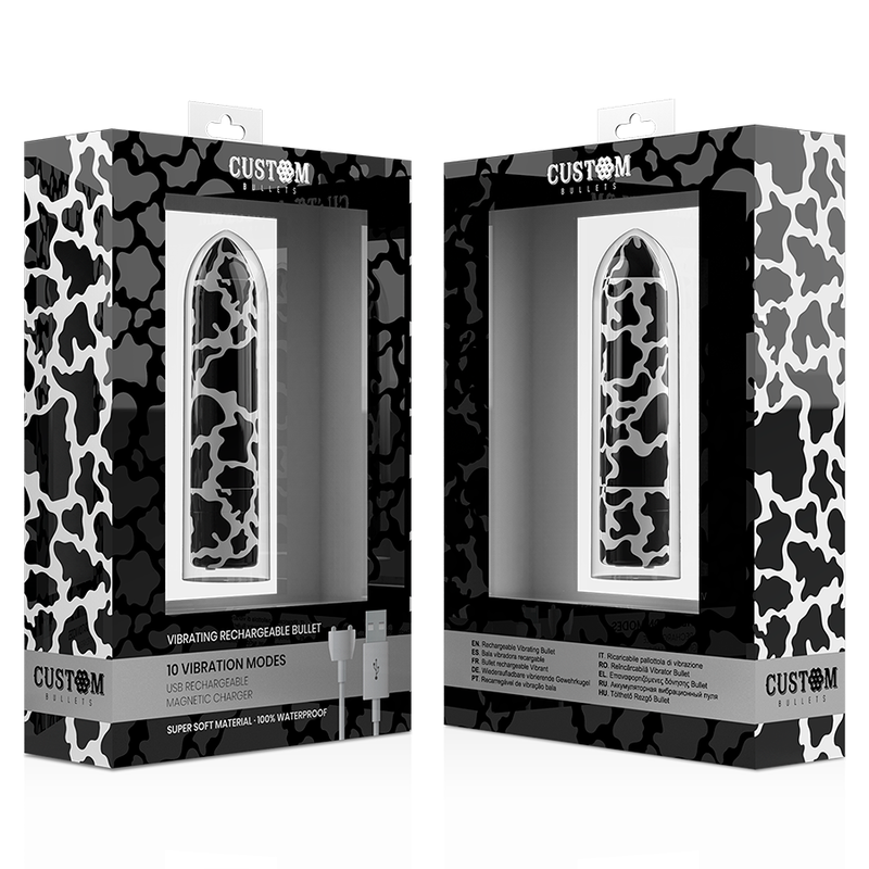 INDIVIDUELLE KUGELN - PERSONALISIERTE, WIEDERBEFÜLLBARE KUH-MAGNE MIT 10 INTENSITÄTEN