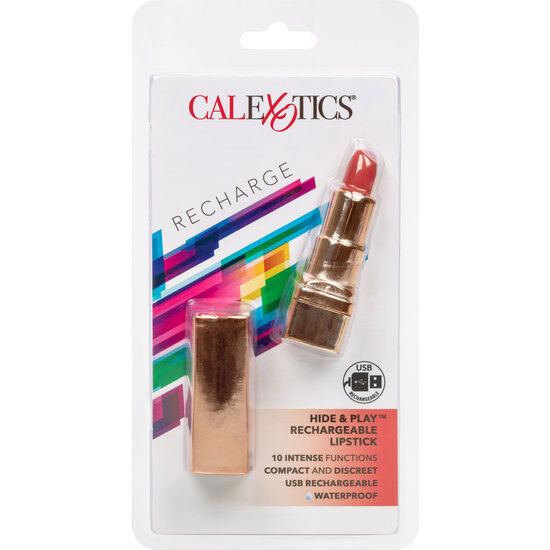 CALEXOTICS - NACHFÜLLBARER ROTER LIPPENSTIFT ZUM VERSTECKEN UND SPIELEN