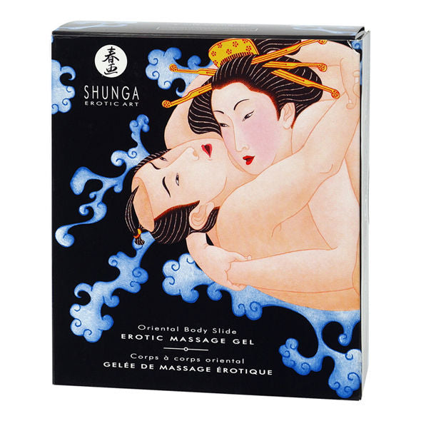 SHUNGA - ORIENTALISCHES EROTISCHES KÖRPER-AN-KÖRPER-MASSAGEGEL MIT EXOTISCHEN FRÜCHTEN