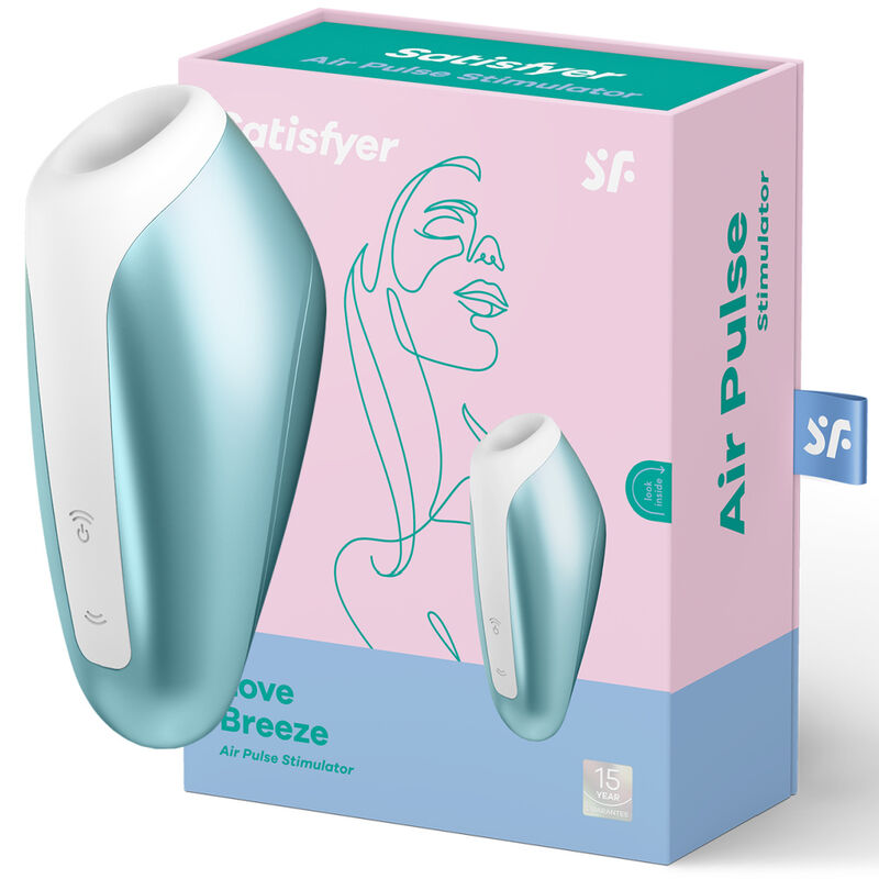 SATISFYER - LOVE BREEZE Saugnapf Eisblau