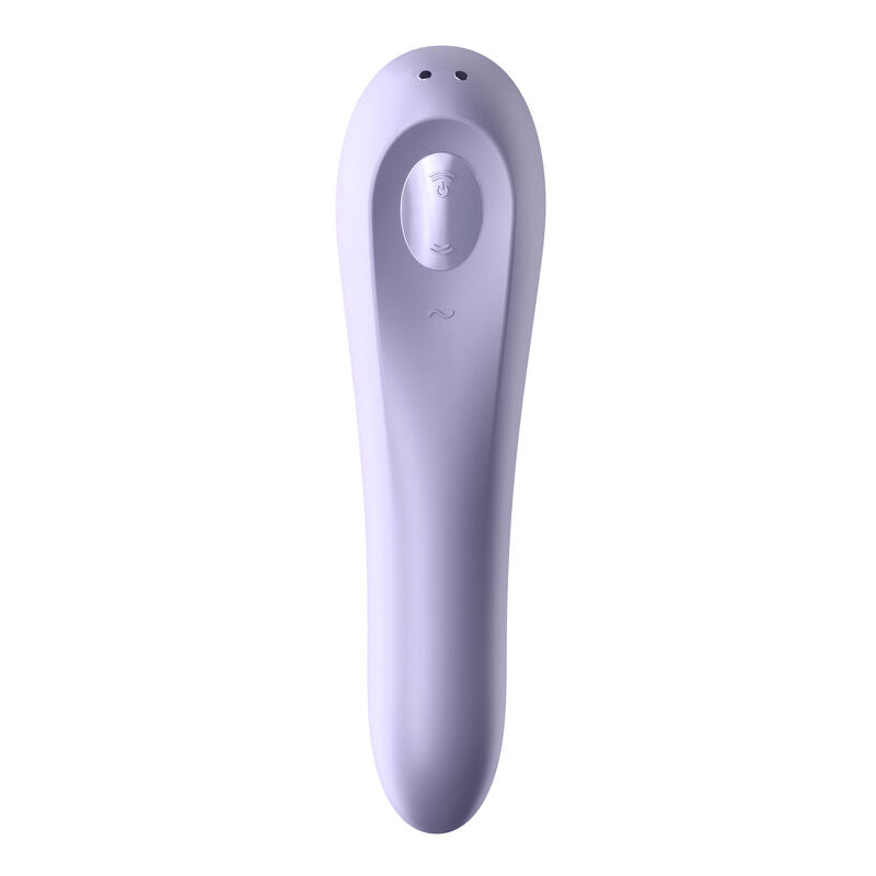 Lilafarbener Dual Pleasure Air Pulse Vibrator