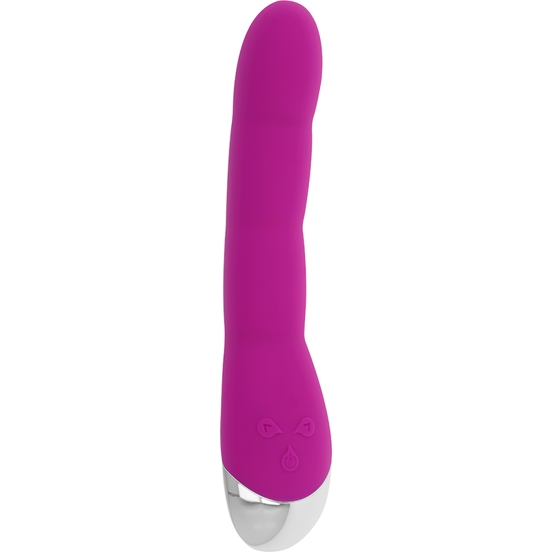 Lila Vibrator mit 6 Modi und 6 Geschwindigkeiten, 21,5 cm