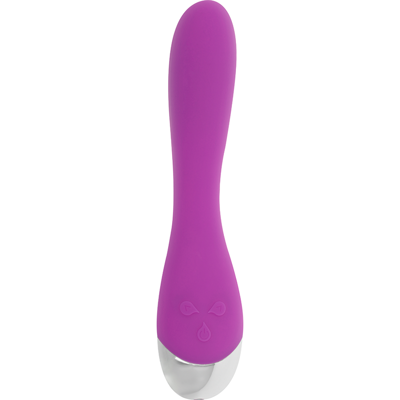 Lila Vibrator mit 6 Modi und 6 Geschwindigkeiten, 20,5 cm