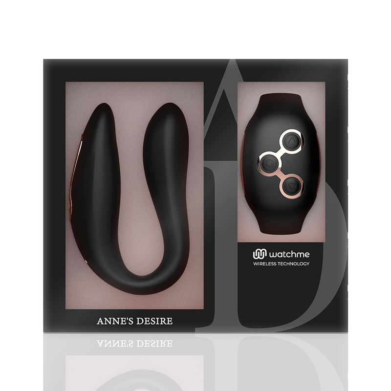 Vibromasseur Couple Dual Pleasure Montre Watchme 2 Moteurs - Anne's Desire
