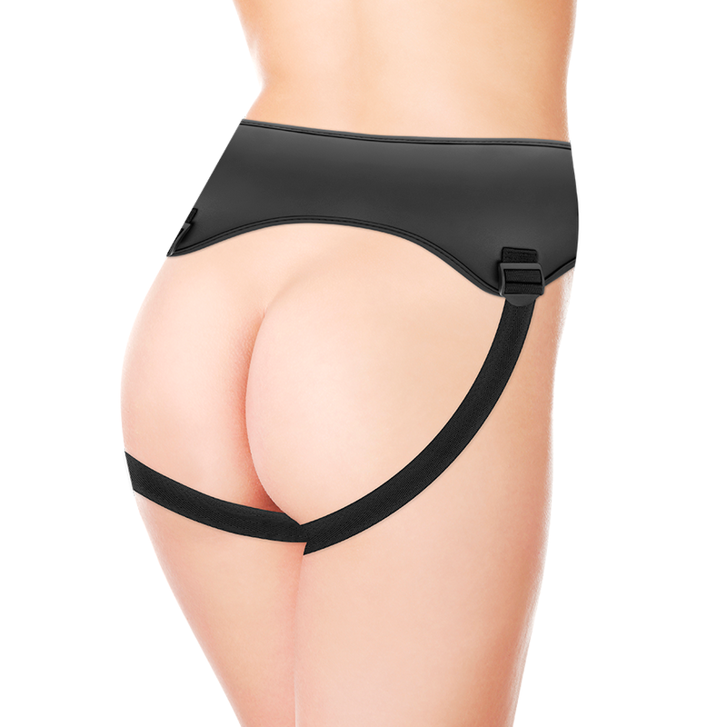 CYBER SILICOCK – CONNOR Flüssigsilikon-Strapp-On mit 3 Gratis-Ringen, 20,5 cm Durchmesser, 3,7 cm Höhe