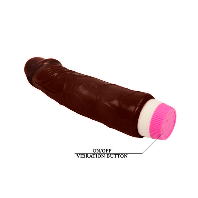 BAILE - PLEASURE WAVES VIBRATOR 19,5 CM MULATO