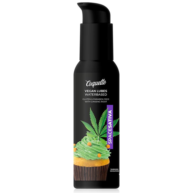 Veganes Space Sativa Premium Erlebnis Gleitgel 100 ml