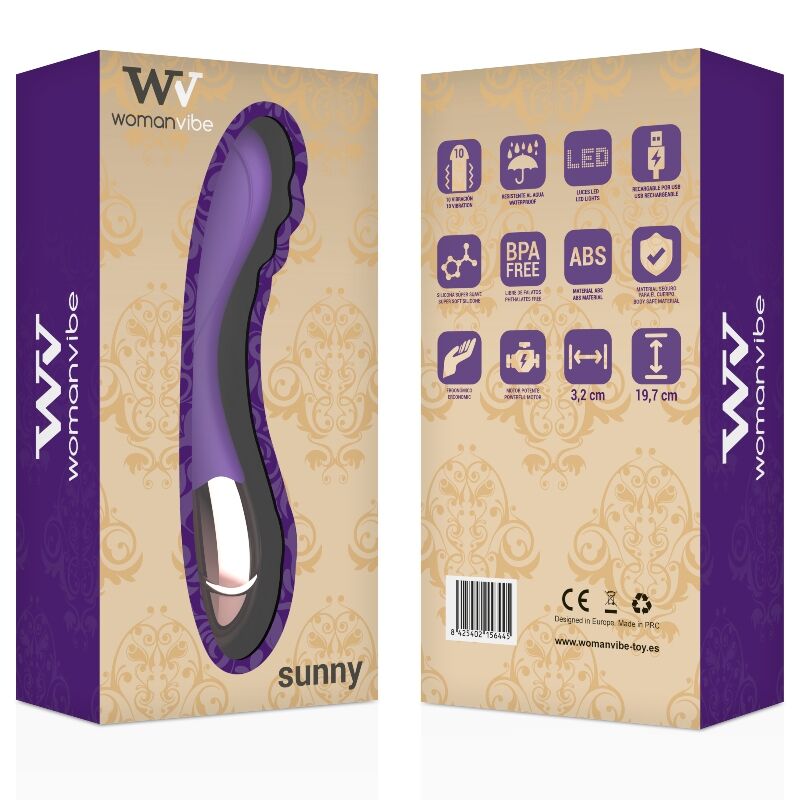WOMANVIBE - SUNNY WIEDERAUFLADBARER SILIKONVIBRATOR
