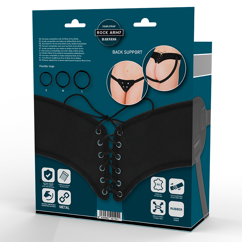 ROCKARMY - VERSTELLBARES GURTSYSTEM UND FLEXIBLE RINGE