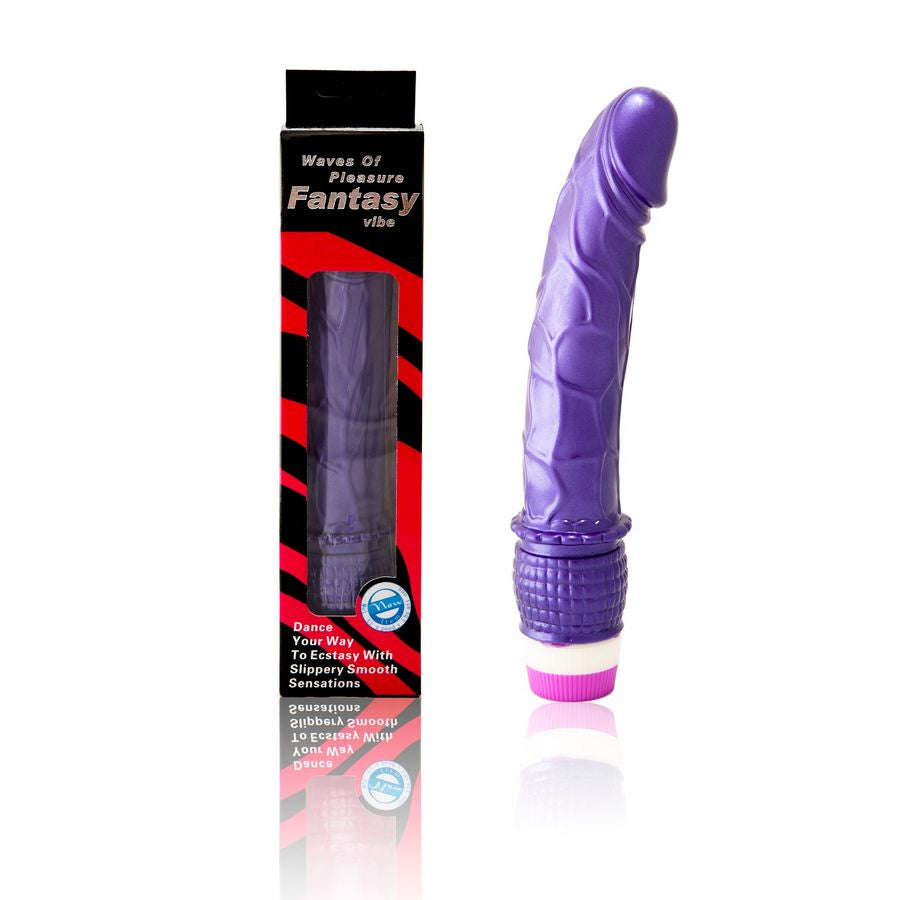 Waves of Pleasure Vibrator 23 cm Lila