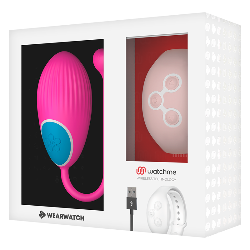 Watchme Technology Egg Fernbedienung Fuchsia/Pink