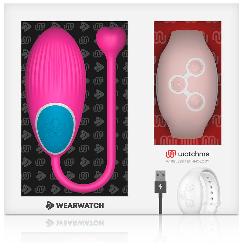 Watchme Technology Egg Fernbedienung Fuchsia/Pink