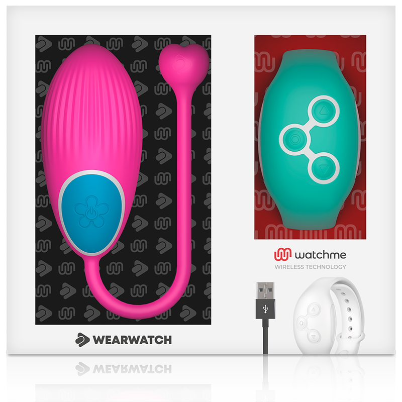 Watchme Technology Fernbedienung Ei Fuchsia / Meerwasser