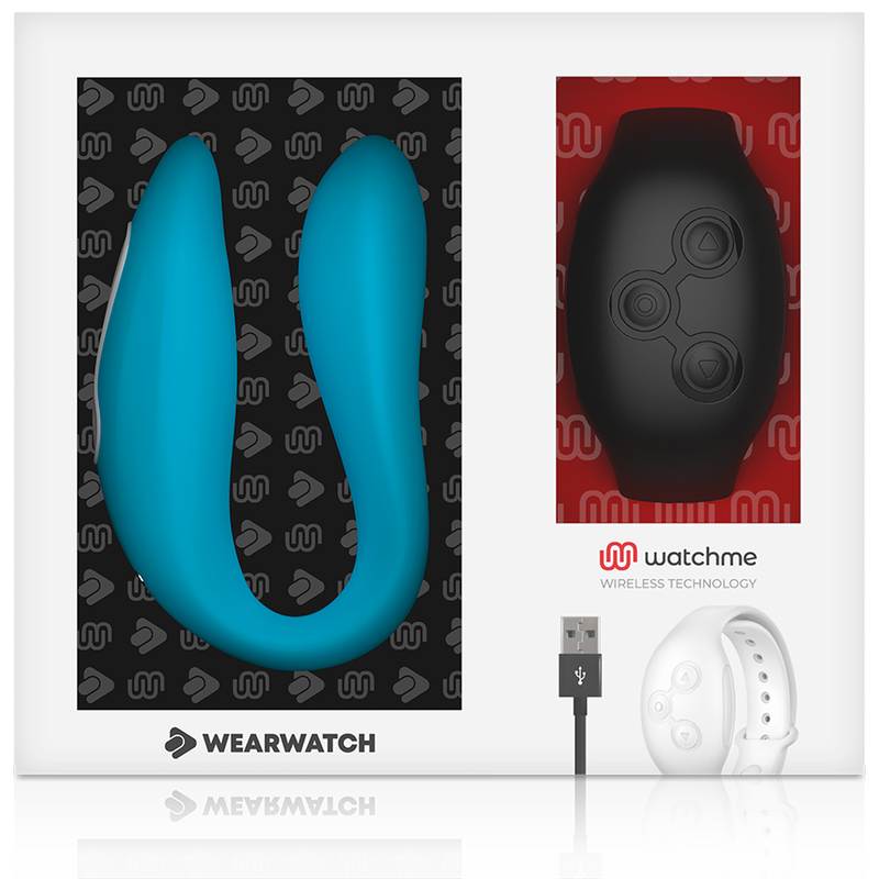 Watchme Dual-Technologie-Vibrator Indigo/Jet