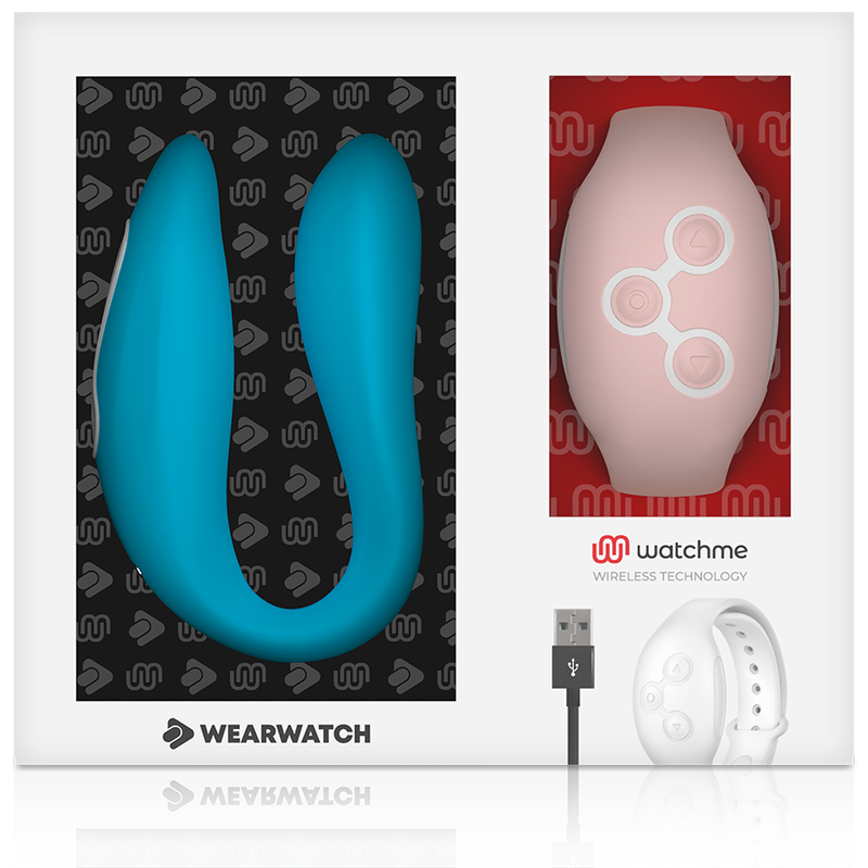 Watchme Dual-Technologie-Vibrator indigo/pink