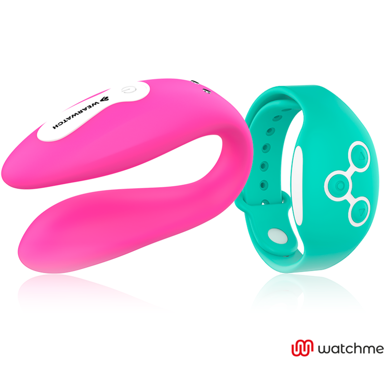 WEARWATCH - WATCHME DUAL TECHNOLOGY VIBRATOR FUCHSIA / MEERWASSER