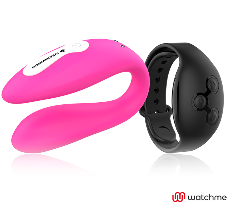 Watchme Fuchsia/Azabache Vibrator mit Dual-Technologie