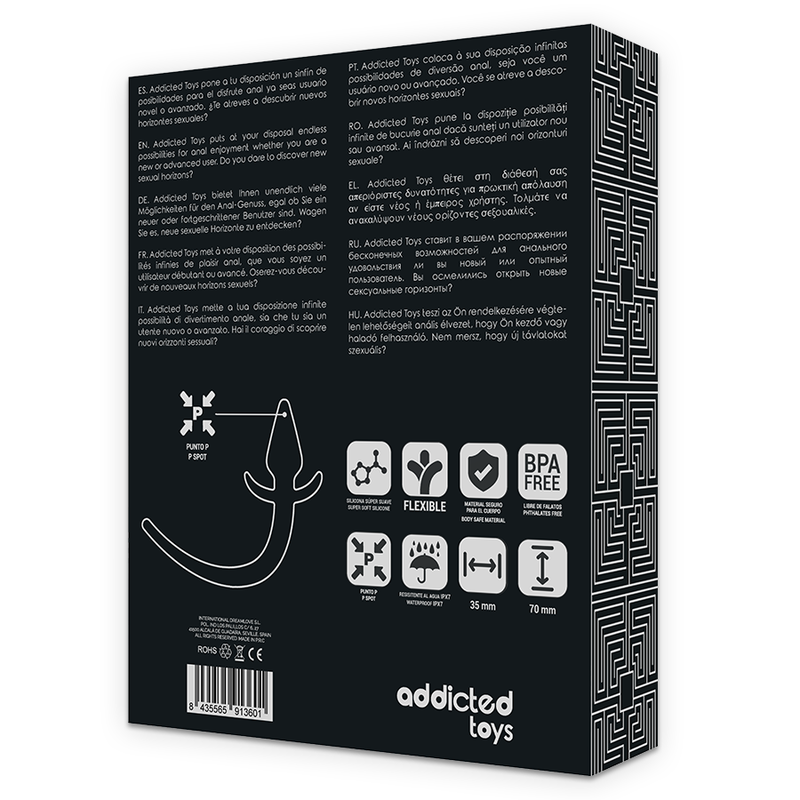 ADDICTED TOYS - Silikon-Analplug für Welpen