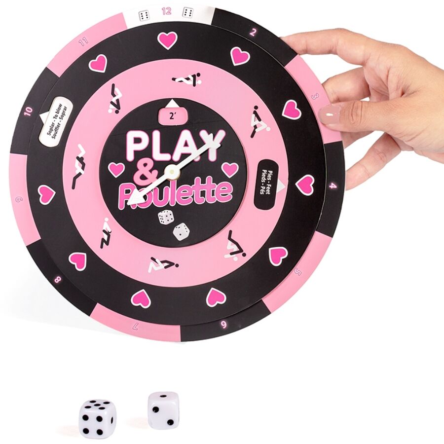 Jeu Coquin de Dés et Roulette Multilingue pour Couple - Secretplay
