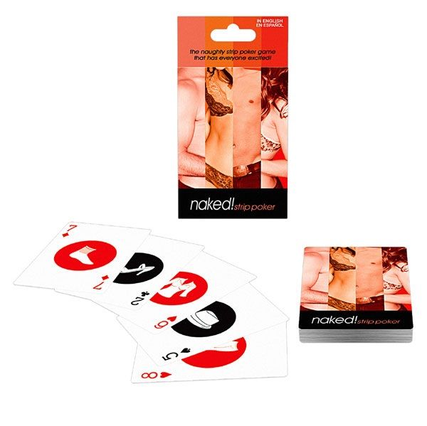 Jeu de Cartes Coquin Naked Poker Strip-Tease - Kheper Games