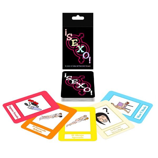 Jeu de Cartes Coquin Sexo! 100 000 Fantasmes Version Espagnole - Kheper Games
