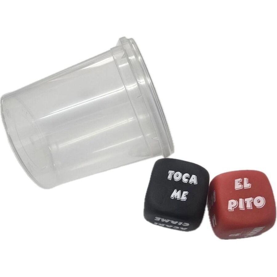 Jeu de Dés Érotiques Verbe + Partie du Corps avec Coupe