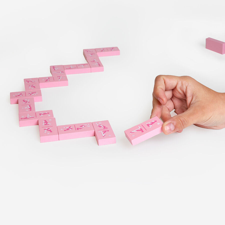 Jeu de Dominos Kinky en Bois 28 Pièces Kama Sutra - Secretplay