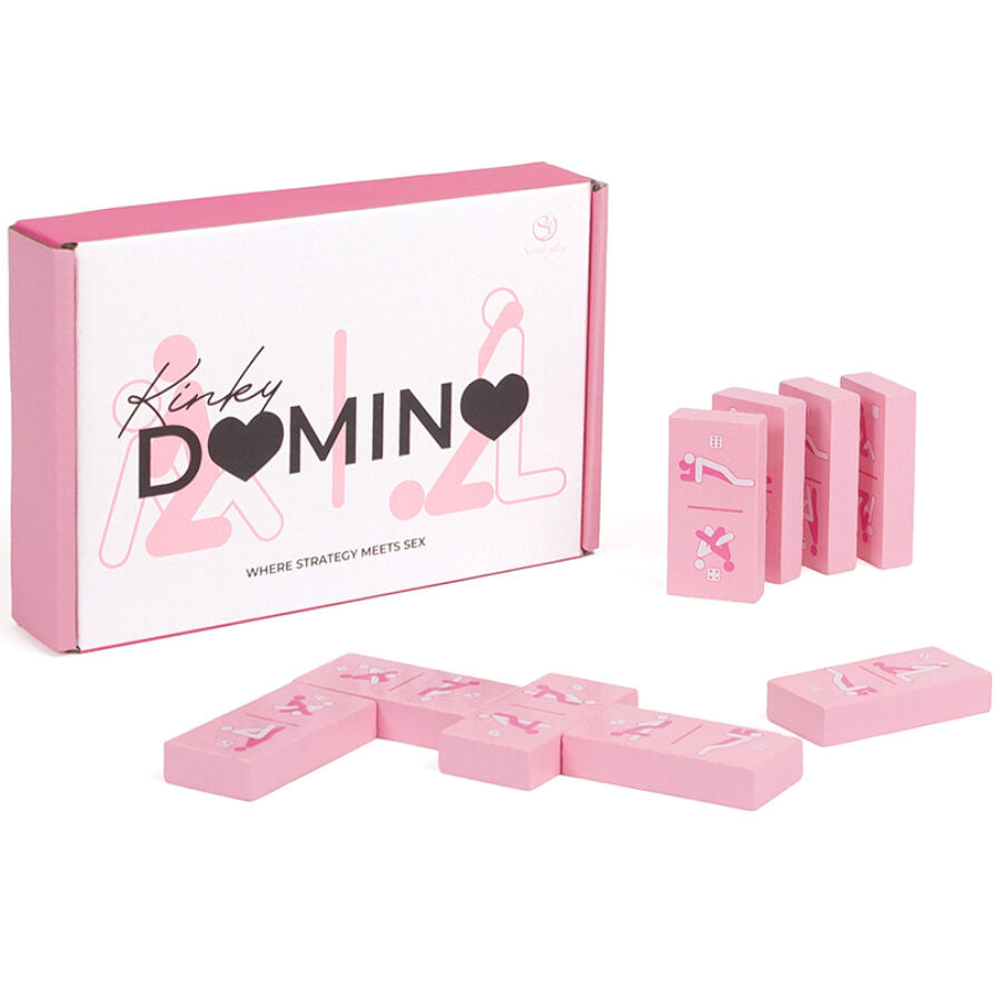 Jeu de Dominos Kinky en Bois 28 Pièces Kama Sutra - Secretplay