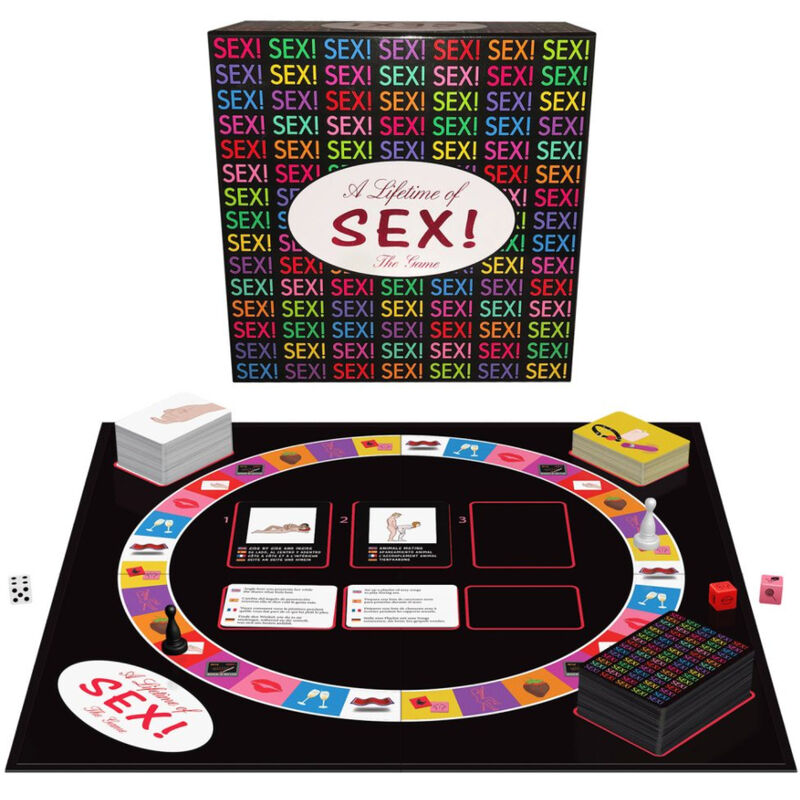 Jeu de Société Coquin Une Vie de Sexe Multilingue pour Couples - Kheper Games