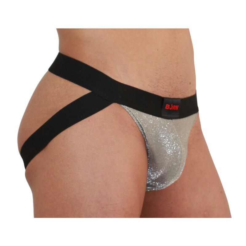 Jockstrap Brillant Échancré Effet Wet Look - Burn