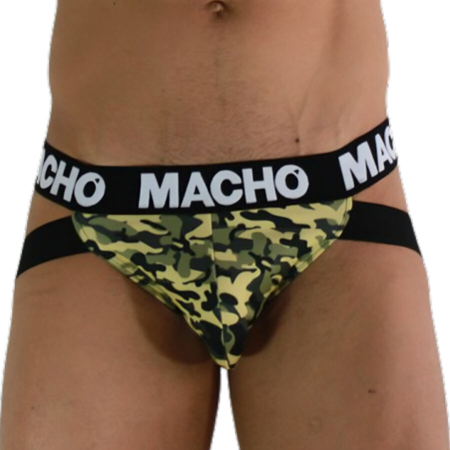 Jockstrap Militaire MX28 Mesh Respirant - Macho Underwear