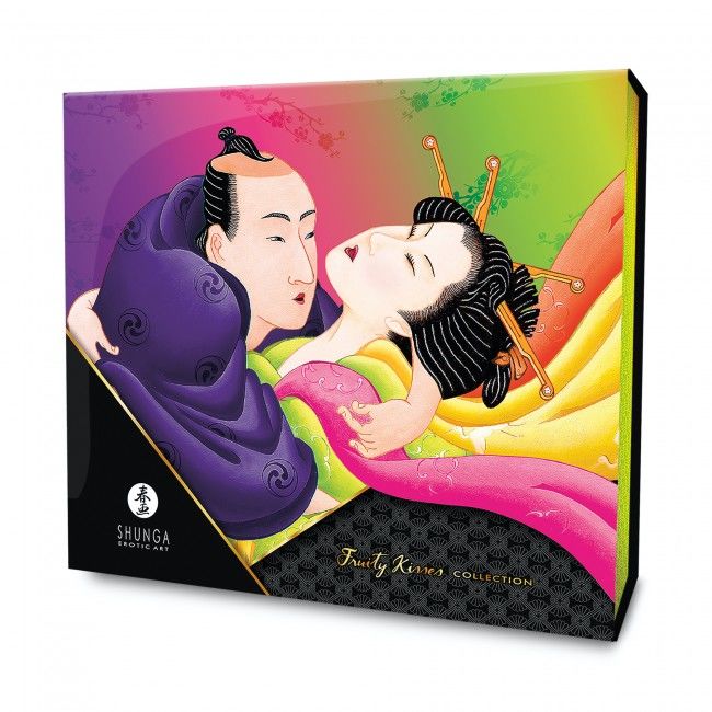 Kit Collection Baisers Fruités Huiles & Lubrifiant 3 Produits - Shunga