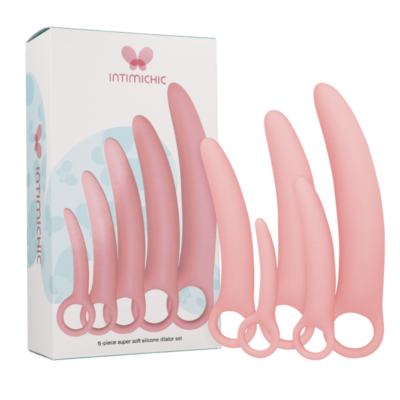 Kit Dilatateurs Vaginaux Progressifs 5 Tailles Boucle Doigts - Intimichic