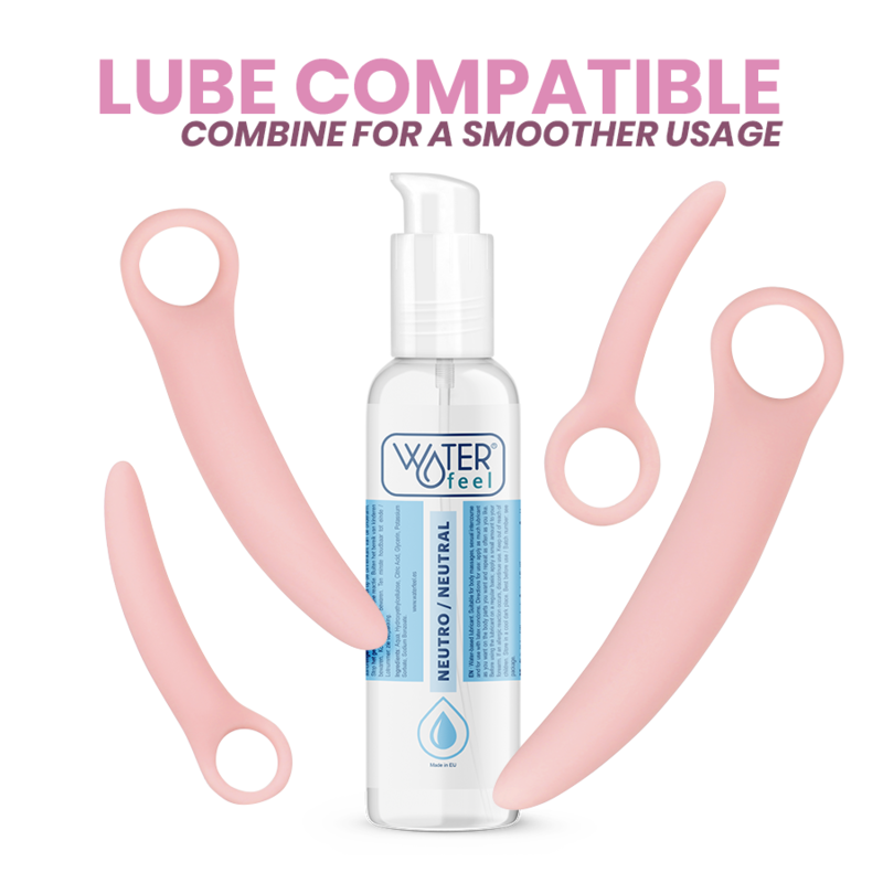 Kit Dilatateurs Vaginaux Progressifs 5 Tailles Boucle Doigts - Intimichic