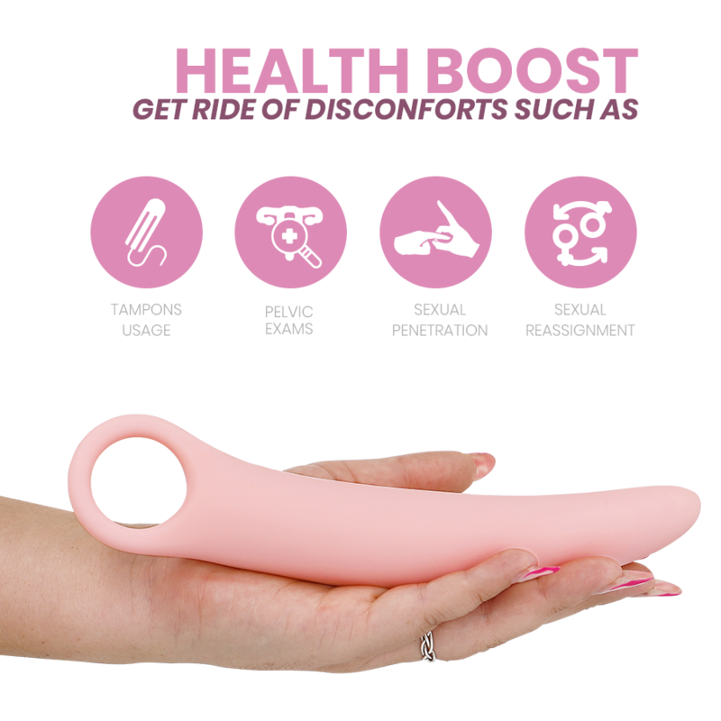Kit Dilatateurs Vaginaux Progressifs 5 Tailles Boucle Doigts - Intimichic